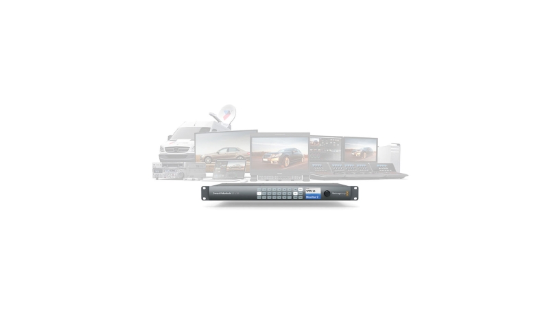 VHUBSMART6G2020_B0LACKMAGIC_Blackmagic Smart Videohub 20x20 router avanzato multiformato SD, HD e Ultra HD