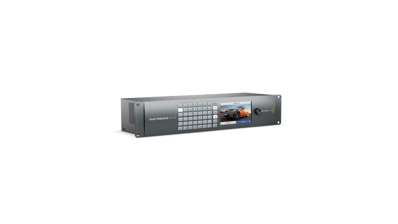Blackmagic Smart Videohub 40x40 router avanzato multiformato SD, HD e Ultra HD SDI