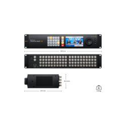 VHUBSMAS12G4040_BLACKMAGIC_Blackmagic Videohub 40×40 12G con display LCD full HD