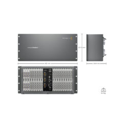 VHUBUV/72CH_BLACKMAGIC_Blackmagic Design Universal Videohub 72 con opzioni avanzate di routing e di controllo