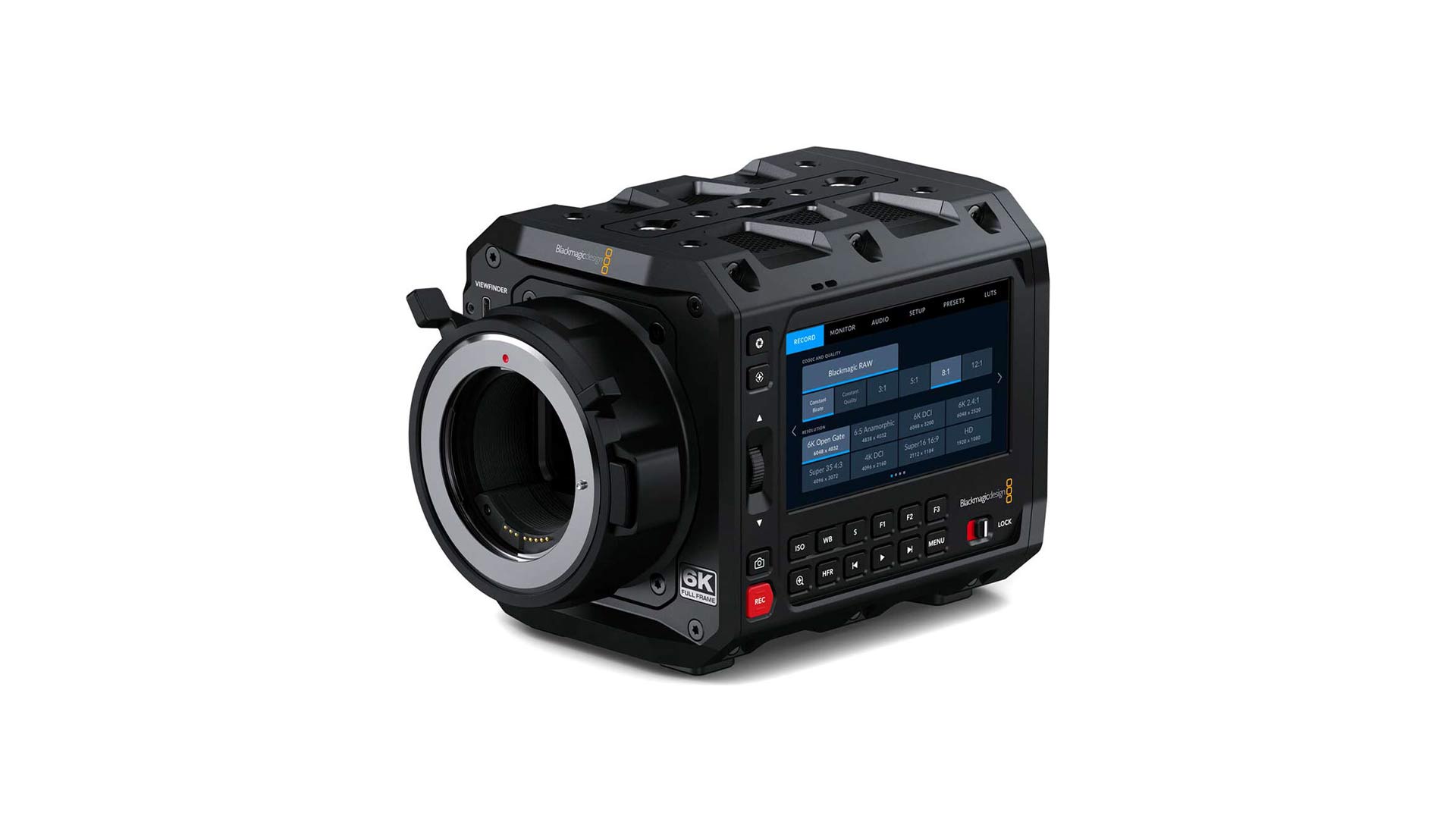 Blackmagic PYXIS 6K con attacco EF – videocamera digitale full-frame