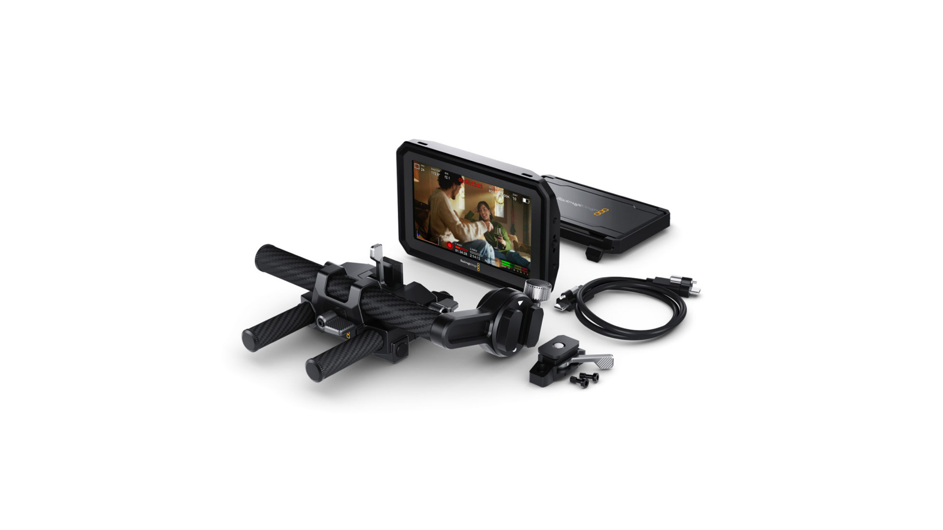 Kit monitor EVF Blackmagic touchscreen HDR da 5" per Pyxis 6K