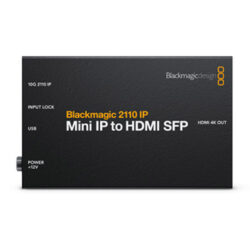 Blackmagic 2110 IP Mini IP to HDMI SFP Blackmagic 2110 IP Mini a HDMI SFP - convertidor de vídeoBlackmagic 2110 IP Mini a HDMI SFP - convertidor de vídeo