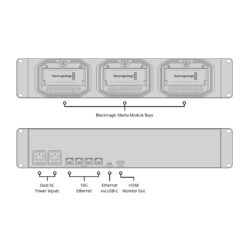 Blackmagic Media Dock per upload Media Modul da ursa Cine
