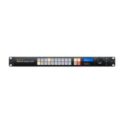 Blackmagic Ethernet Switch 360P - switcher per broadcast e live con protocollo NMOS