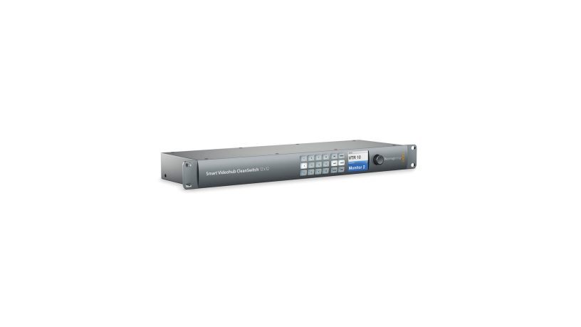 Blackmagic Smart Videohub CleanSwitch 12x12 router multiformato con 12 ingressi 6G-SDI