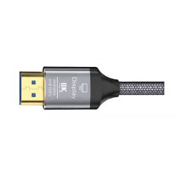 BrowdyTech A325 Cable HDMI de fibra óptica de 10 m Gris