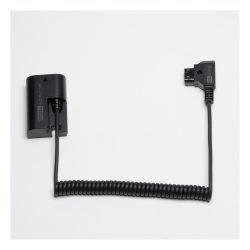 Batería de prueba BrowdyTech para Canon LP-E6 con cable D-Tap en espiral 2