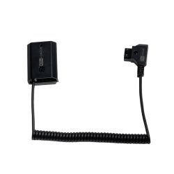 BrowdyTech Dummy Battery Sony NP-FZ100 con cavo D-Tap a spirale 5