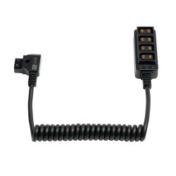 BrowdyTech Splitter D-Tap a spirale da 1 a 4 porte D-Tap femmina 3