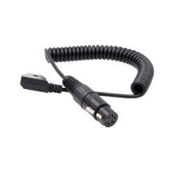 BRD_CABLEDTAPXLR_BrowdyTech_Cavo di alimentazione da D-tap a XLR per telecamere Sony, Panasonic e Blackmagic
