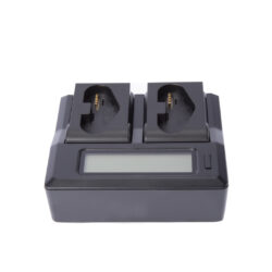 BRD_DCLCDLP_Caricabatterie doppio per batterie Canon LP-E4/LP-E19