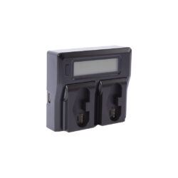 BRD_DCLCDLP_Caricabatterie doppio per batterie Canon LP-E4/LP-E19