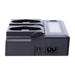 Caricabatterie doppio per batterie Canon LP-E4/LP-E19