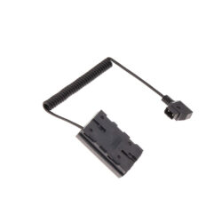 BRD_DTAPNPF550_BrowdyTech_Cavo di alimentazione D-Tap per batteria falsa NP-F550 e NP-F570