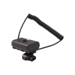 BRD_DTAPNPF550_BrowdyTech_Cavo di alimentazione D-Tap per batteria falsa NP-F550 e NP-F570