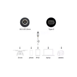 BRD_DTAP+USBC_BROWDYTECH_Cavo DTAP a PD USB-C da 100w