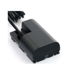 BRD_LPE6PWCB_BrowdyTech_Batteria falsa LP-E6 per fotocamere Canon con cavo di alimentazione da USB a DC