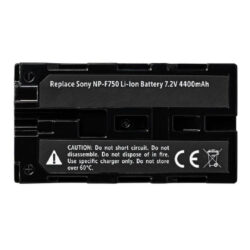 BRD_NPF750_BrowdyTech_Batteria NP-F750 4400mAh per telecamere Sony, monitor Atomos, SmallHD e luci