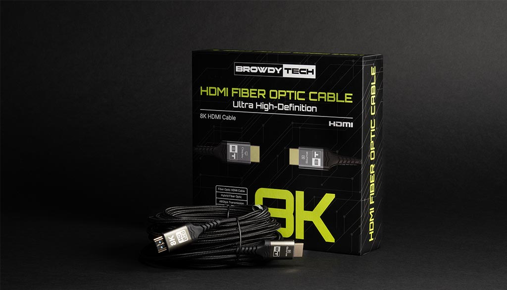 template premium hdmi fiber optic cable