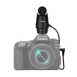 Microfono stereo on-camera Canon DM-E1 con attacco a slitta