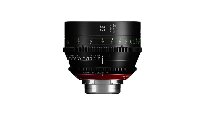 Canon CN-E 35mm T1.5 FP X Sumire con attacco PL - obiettivo con scala metrica in metri