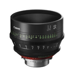 Canon CN-E 50mm T1.3 FP X con attacco PL - obiettivo con scala metrica in metri