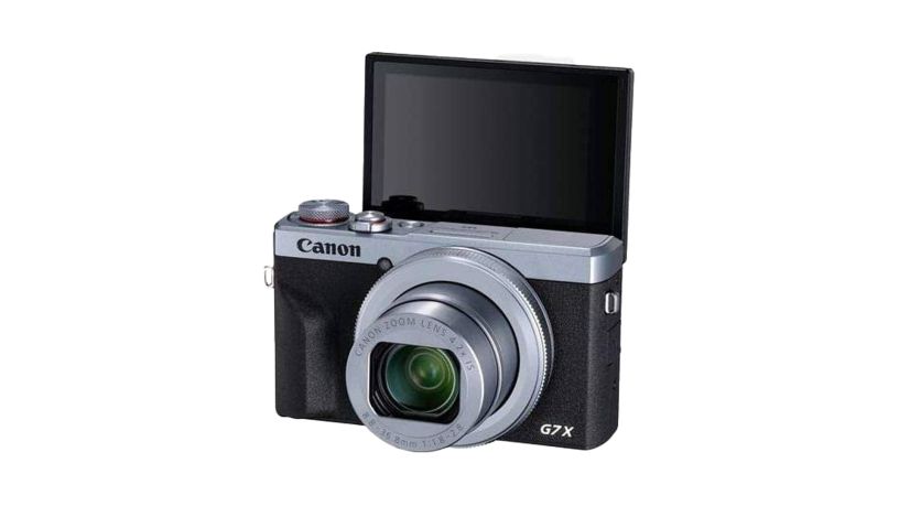 Canon PowerShot G7 X Mark III Kit Batteria - body argento