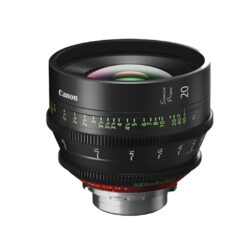 Canon CN-E 20mm T1.5 Sumire con attacco PL - obiettivo con scala metrica in metri