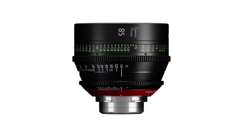 Canon CN-E 85mm T1.3 FP X Sumire Prime con attacco PL - obiettivo con scala metrica in metri