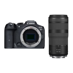 Canon EOS R7 con obiettivo RF 100-400mm F5.6-8 IS USM
