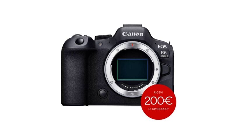 Canon EOS R6 Mark II – fotocamera digitale mirrorless