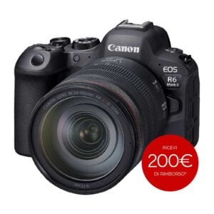 Canon EOS R6 Mark II mirrorless + obiettivo RF 24-105mm F4L IS USM