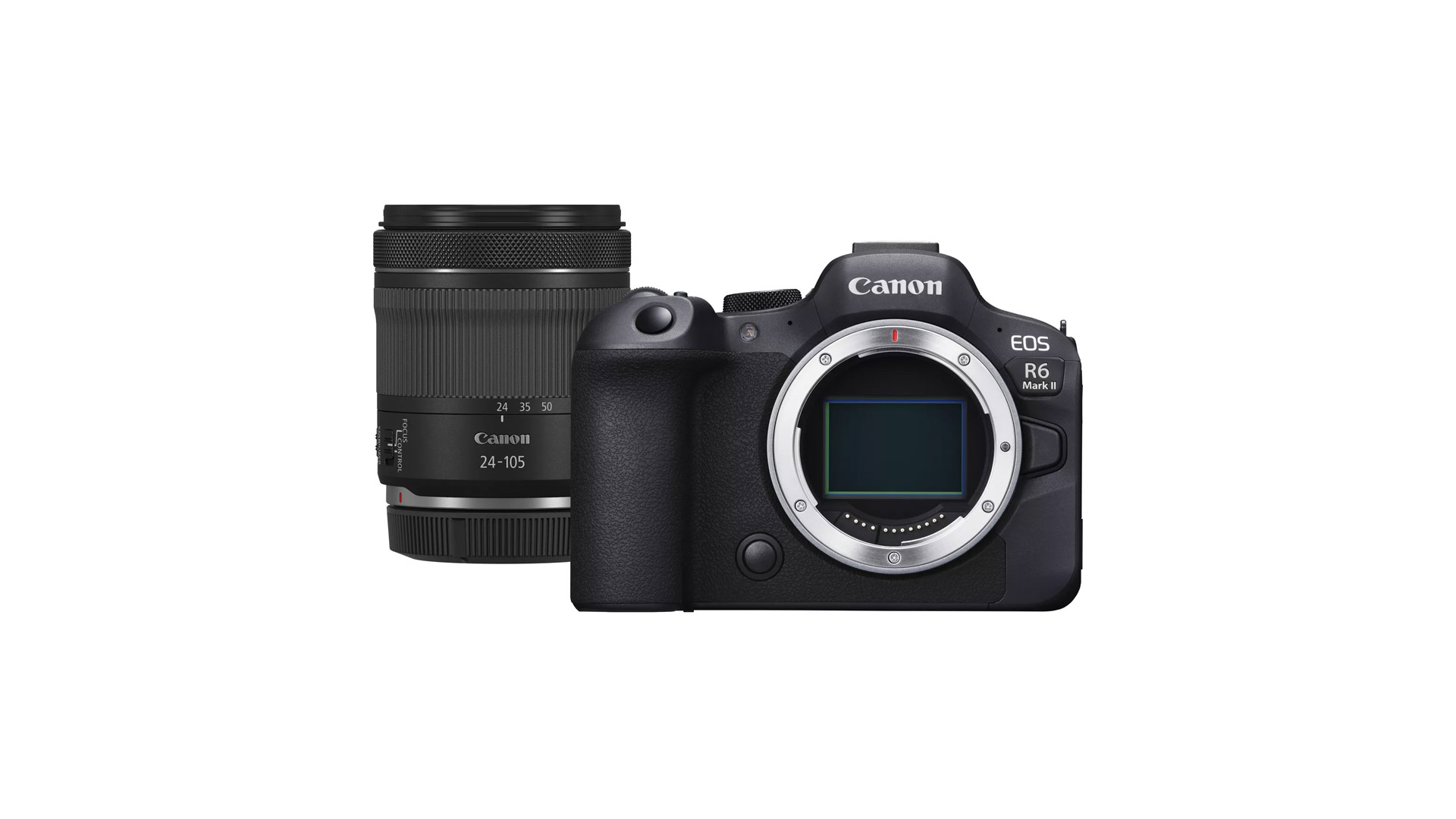 Canon EOS R6 Mark II + obiettivo fotografico
