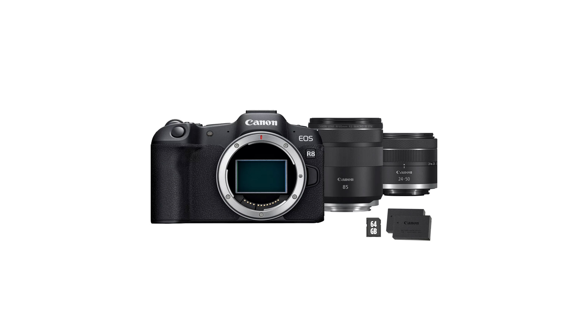 Canon EOS R8 with RF 24-50mm