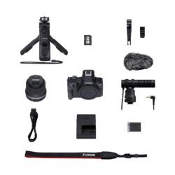 5811C035_CANON_Fotocamera digitale Canon EOS R50 con obiettivo RF-S 18-45mm IS STM - Kit per vlogger