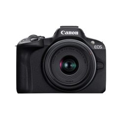 Canon EOS R50 BK con obiettivi RF-S 18-45mm IS STM e RF 75-300mm F4-5.6