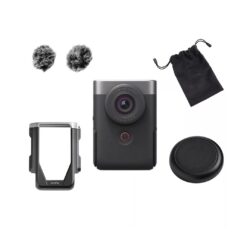Canon PowerShot V10 Kit per vlogging - body argento