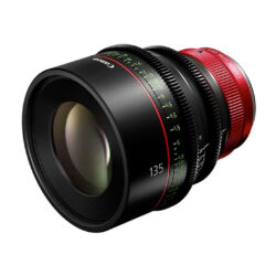 Canon CN-R 135mm T2.2 L F con attacco RF - obiettivo Cine scala metrica in metri