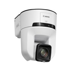 Canon CR-N400 PTZ con sensor CMOS de 1/2,3 4K UHD cámara con auto tracking full blanco 4