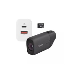 Canon Kit PowerShot Zoom in stile monocolo fotocamera compatta - nero