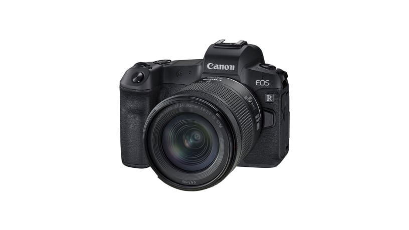Fotocamera digitale Canon EOS R + obiettivo fotografico Canon RF 24-105mm F4-7.1 IS STM