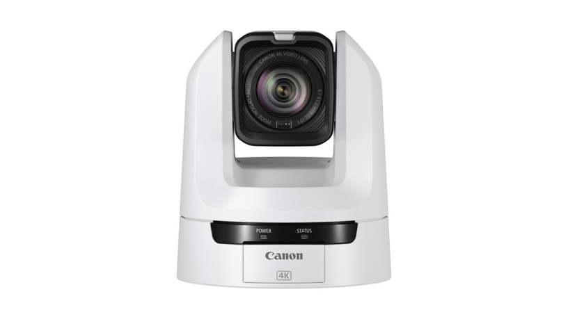 CR-N300W_Canon_Telecamera PTZ Canon CR-N300W con sensore CMOS 1-2.3 4K UHD - Bianca