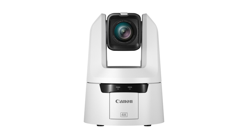 Telecamera PTZ Canon CR-N500W con sensore CMOS 1" 4K UHD - Bianca