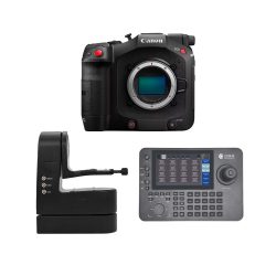 Kit PTZ Canon EOS C80 con Zanus Paulinho e RoboStick Sistema Robotizzato Pan Tilt