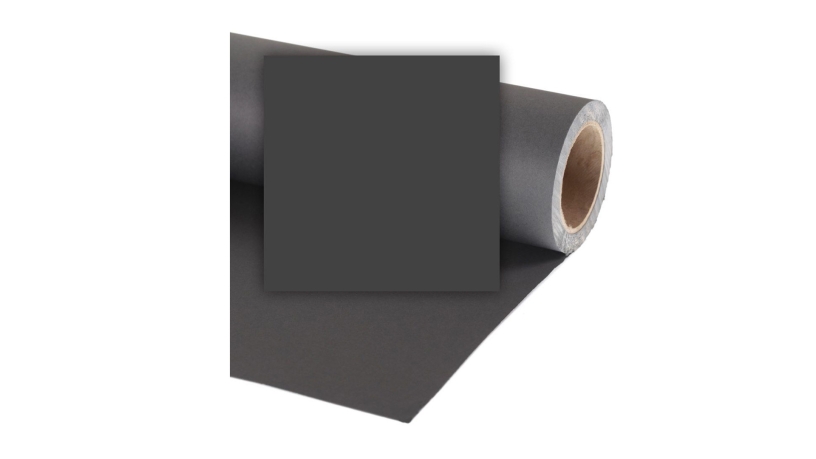 LL CO568_Colorama_Colorama fondale in carta 1,35 x 11m Black