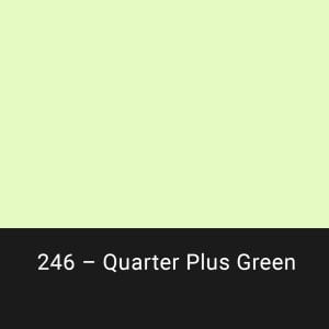 C-246_Cotech-Filters_246---Quarter-Plus-Green