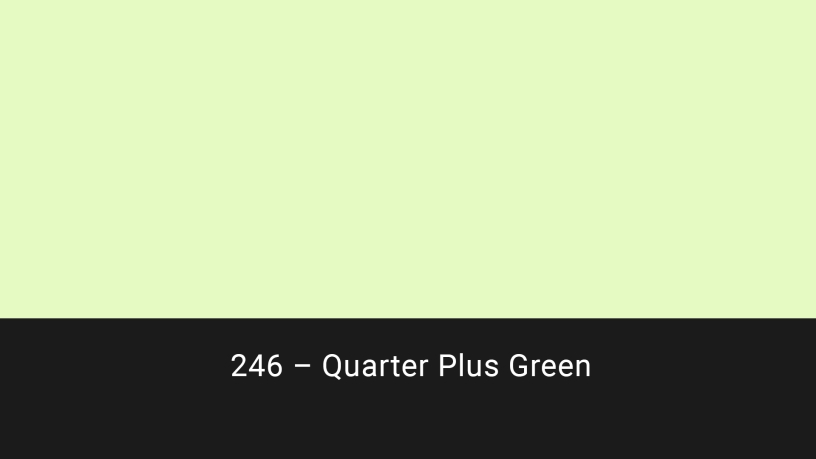C-246_Cotech-Filters_246---Quarter-Plus-Green