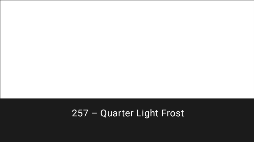 C-257_Cotech-Filters_257-Quarter-Light-Frost