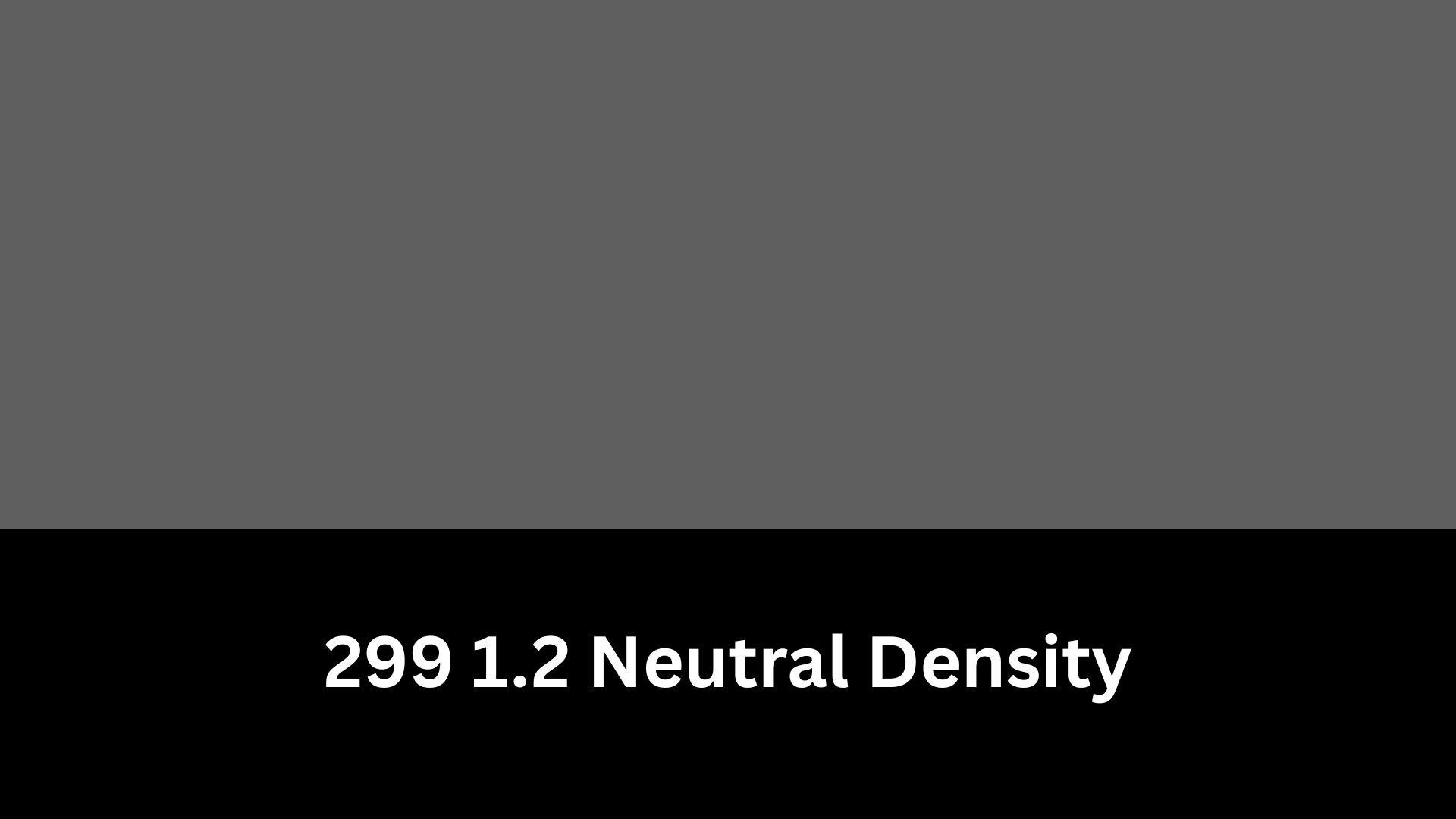 Cotech Filters 299 1.2 Neutral Density 3